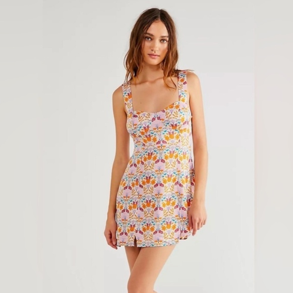 Free People Sasha Floral mini